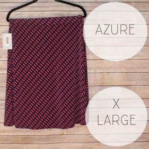 Lularoe azure skirt XL